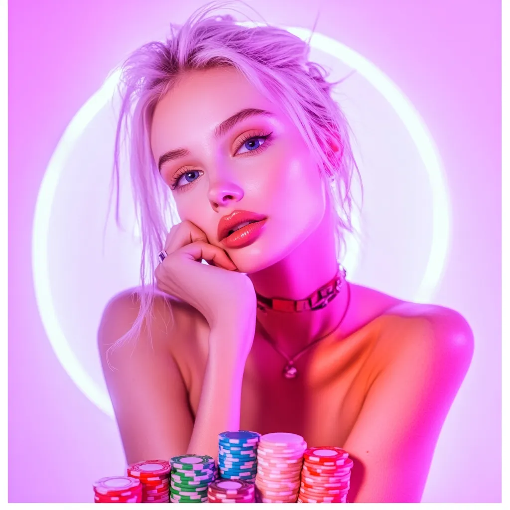 Vibrant game character